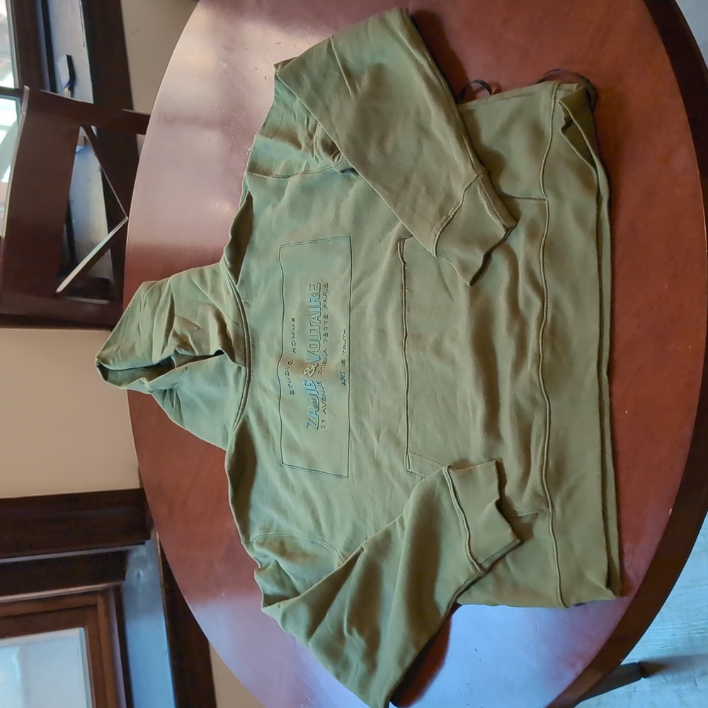 Zadig & Voltaire Army Green Hoodie